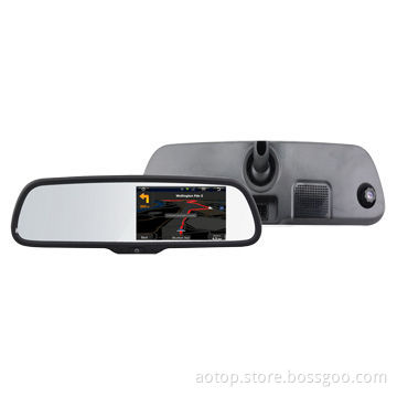 5-inch Car Mirror GPS, HD DVR, Bluetooth,Capacitive Touch Screen,FM Transmitter for Honda Series